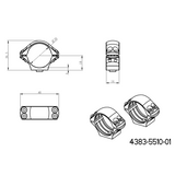 30mm anelli per ottiche | base picatinny monopezzo con leve 