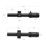 Vector Optics Forester 1-8x24 SFP cannocchiale ottica 