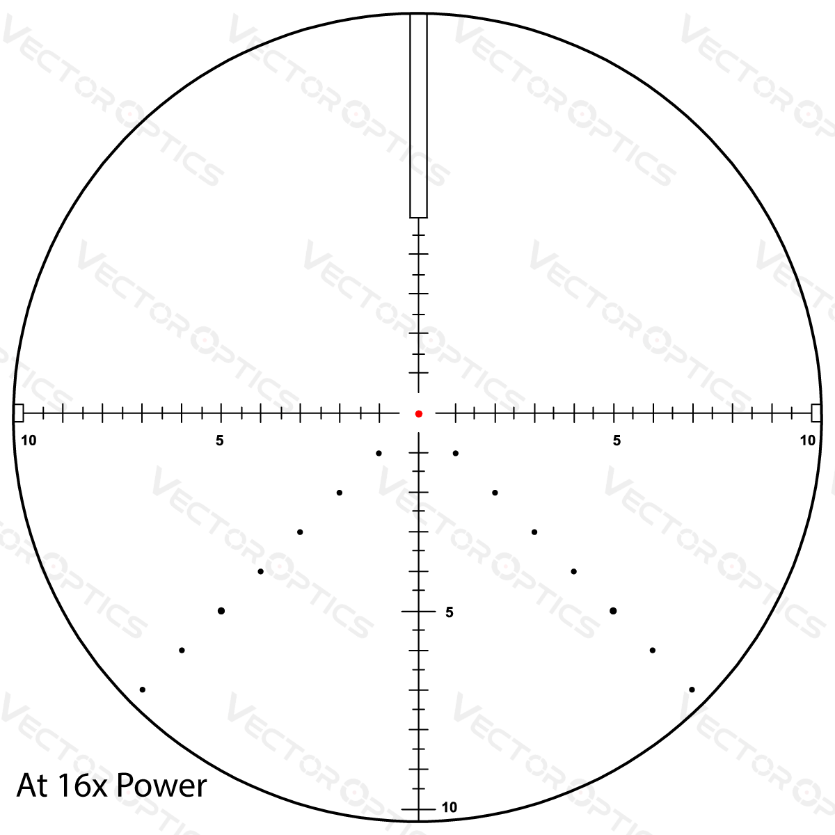 Vector Optics Veyron 4-16x44 IR Primo Piano Focale Illuminato cannocchiale ottica 