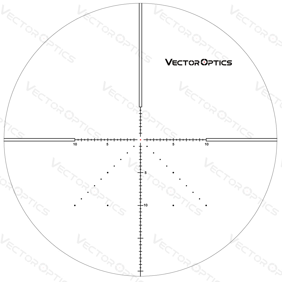 Vector Optics Veyron 6-24x44 IR Primo Piano Focale Illuminato cannocchiale ottica 